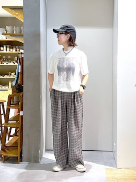 「アイテム（パンツ）」を使った、さちち さん（レディース・156cm・50代）の夏コーディネート