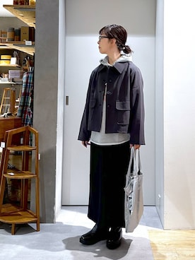 「studio CLIP（スタディオクリップ）のアイテム」を使った、さちち さん（レディース・156cm）の秋コーディネート