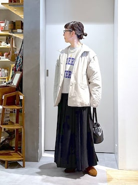 「アイテム（トップス）」を使った、さちち さん（レディース・156cm・50代）の冬コーディネート