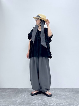 「studio CLIP（スタディオクリップ）のアイテム」を使った、さちち さん（レディース・156cm）の春コーディネート