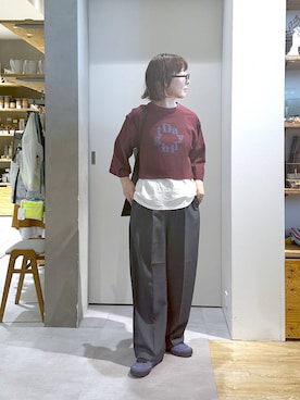 「アイテム（パンツ）」を使った、さちち さん（レディース・156cm・50代）の夏コーディネート