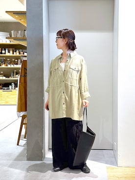 「アイテム（その他アウター）」を使った、さちち さん（レディース・156cm・50代）の秋コーディネート