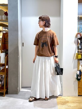 「アイテム（バッグ）」を使った、さちち さん（レディース・156cm・50代）の夏コーディネート