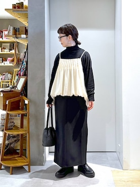 「アイテム（ブーツ）」を使った、さちち さん（レディース・156cm・50代）の冬コーディネート