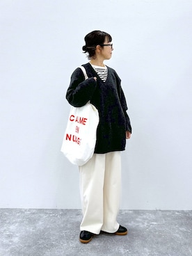 「アイテム（トップス）」を使った、さちち さん（レディース・156cm・50代）の秋コーディネート