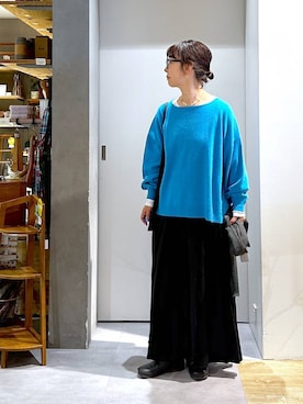 「アイテム（バッグ）」を使った、さちち さん（レディース・156cm・50代）の秋コーディネート