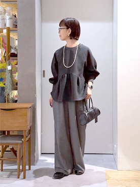 さちち さん（レディース・157cm・50代）の秋コーディネート