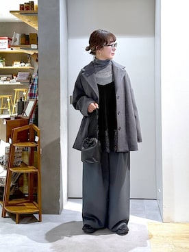 「アイテム（スラックス）」を使った、さちち さん（レディース・156cm・50代）の秋コーディネート