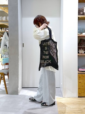 「アイテム（トップス）」を使った、さちち さん（レディース・156cm・50代）の夏コーディネート