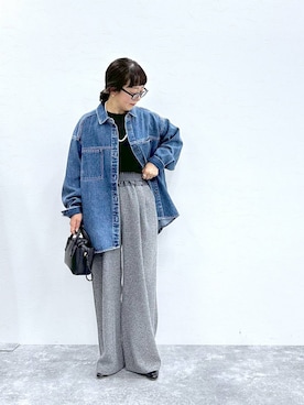 「studio CLIP（スタディオクリップ）のアイテム」を使った、さちち さん（レディース・156cm）の冬コーディネート