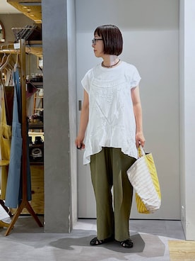 さちち さん（レディース・156cm・50代）の夏コーディネート