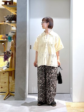 「studio CLIP（スタディオクリップ）のアイテム」を使った、さちち さん（レディース・156cm）の夏コーディネート
