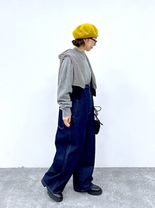 セール】5ゲージウールミックスハイネックプルオーバー（ニット