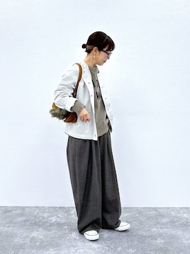 「アイテム（トップス）」を使った、さちち さん（レディース・156cm・50代）の冬コーディネート