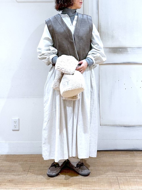 セール】リバーシブルショートベスト（ベスト）｜studio CLIP