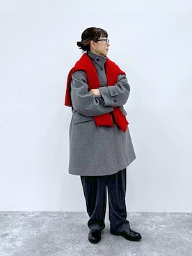「アイテム（ジャケット/アウター）」を使った、さちち さん（レディース・156cm・50代）の秋コーディネート