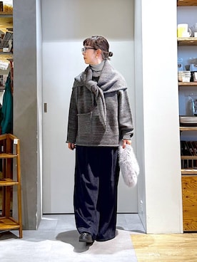 さちち さん（レディース・156cm）の冬コーディネート