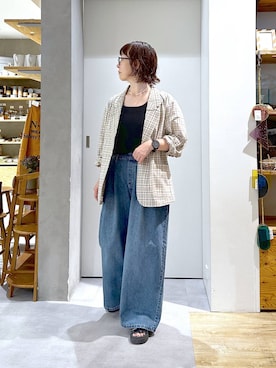「アイテム（アクセサリー）」を使った、さちち さん（レディース・156cm・50代）の夏コーディネート