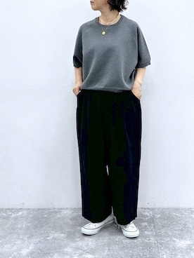 「アイテム（トップス）」を使った、さちち さん（レディース・156cm・50代）の夏コーディネート