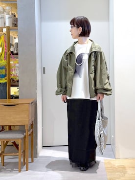 「studio CLIP（スタディオクリップ）のアイテム」を使った、さちち さん（レディース・157cm）の秋コーディネート