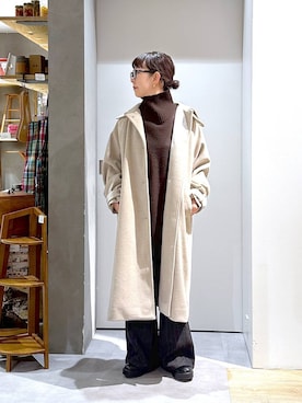 「アイテム（パンツ）」を使った、さちち さん（レディース・156cm・50代）の冬コーディネート