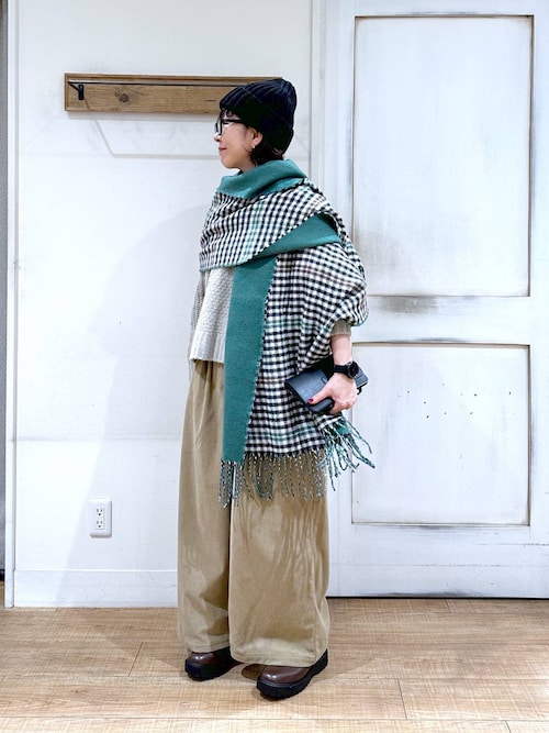 セール】5ゲージシャギーモールキーネックプルオーバー（ニット