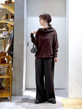 「アイテム（トップス）」を使った、さちち さん（レディース・156cm・50代）の秋コーディネート