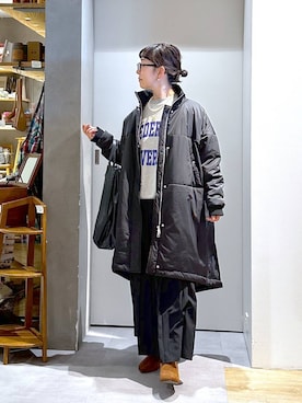 「アイテム（トップス）」を使った、さちち さん（レディース・156cm・50代）の冬コーディネート