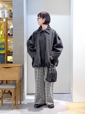 「studio CLIP（スタディオクリップ）のアイテム」を使った、さちち さん（レディース・157cm）の秋コーディネート