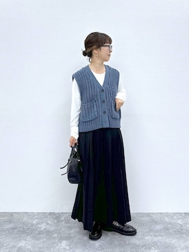 「アイテム（ソックス/靴下）」を使った、さちち さん（レディース・156cm・50代）の秋コーディネート