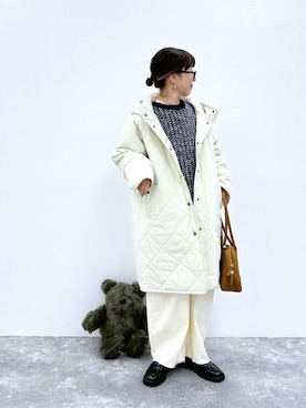 「アイテム（トップス）」を使った、さちち さん（レディース・156cm・50代）の冬コーディネート