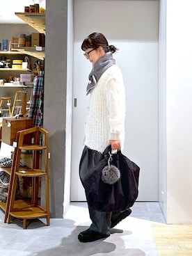 「studio CLIP（スタディオクリップ）のアイテム」を使った、さちち さん（レディース・156cm）の秋コーディネート