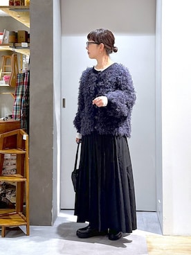 「アイテム（ブーツ）」を使った、さちち さん（レディース・156cm・50代）の冬コーディネート