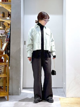 「アイテム（ブーツ）」を使った、さちち さん（レディース・156cm・50代）の秋コーディネート