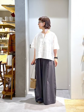 「アイテム（バッグ）」を使った、さちち さん（レディース・156cm・50代）の夏コーディネート