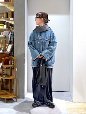 「アイテム（ブーツ）」を使った、さちち さん（レディース・156cm・50代）の秋コーディネート