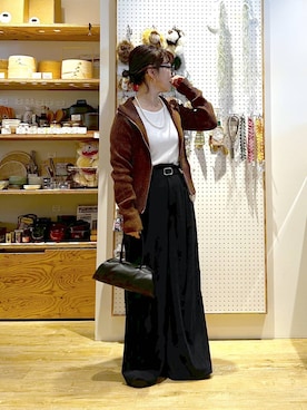 「アイテム（パンツ）」を使った、さちち さん（レディース・156cm・50代）の秋コーディネート