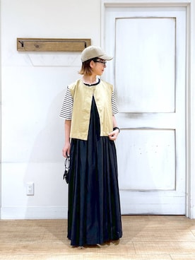 「50代前半です」｜「アイテム（財布/小物）」を使った、さちち さん（レディース・156cm）の夏コーディネート