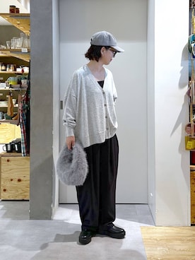 「アイテム（帽子）」を使った、さちち さん（レディース・156cm・50代）の秋コーディネート