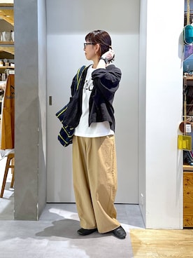 「アイテム（パンツ）」を使った、さちち さん（レディース・156cm・50代）の秋コーディネート