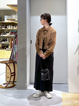 「アイテム（ワンピース/ドレス）」を使った、さちち さん（レディース・156cm・50代）の秋コーディネート