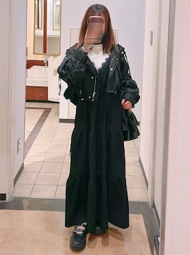 「w closet（ダブルクローゼット）のアイテム」を使った、せいかさん（レディース・152cm）の春コーディネート