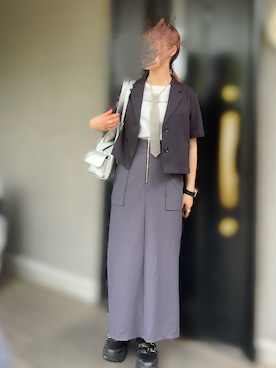「Te chichi（テチチ）のアイテム」を使った、せいかさん（レディース・152cm）の秋コーディネート