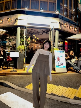 「coen（コーエン）のアイテム」を使った、AYAさん（骨格ウェーブ・レディース・158cm）の秋コーディネート