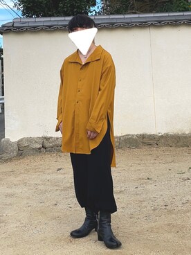 「Handmade（ハンドメイド）のアイテム（アクセサリー）」を使った、You。さん（メンズ・168cm）の秋コーディネート