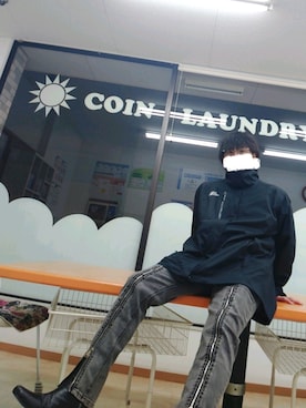 「endevice（エンデヴァイス）のアイテム（パンツ）」を使った、You。さん（メンズ・168cm）の冬コーディネート