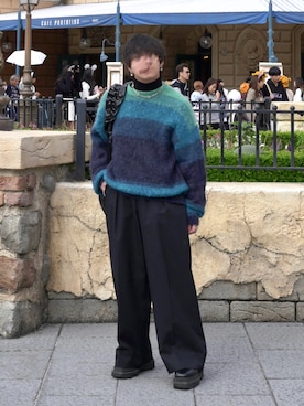 「LAPIIS（ラピス）のアイテム」を使った、You。さん（メンズ・168cm）の秋コーディネート