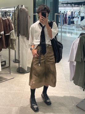 「FREAK'S STORE（フリークスストア）のアイテム」を使った、You。さん（メンズ・168cm）の夏コーディネート