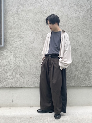 HED MAYNER リネン　4プリーツパンツ 57472498_14_d_215.jpg
