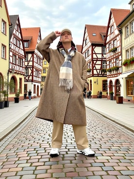 「FILA（フィラ）のアイテム」を使った、ヴァンパイアようくんさん（メンズ・177cm）の冬コーディネート